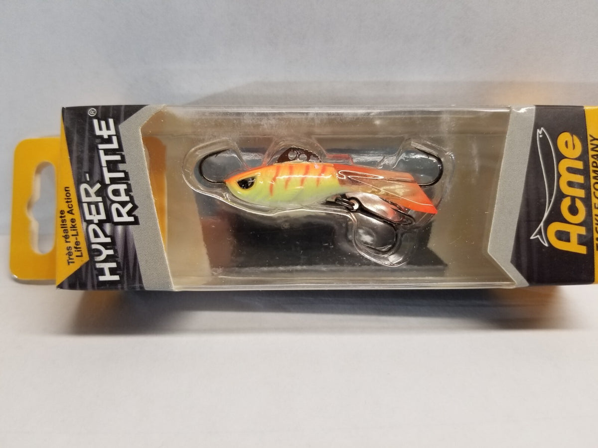 UV Glow Jigging Minnow Bait Pack of 2 - Discontinued Colors for Ice Fishing
