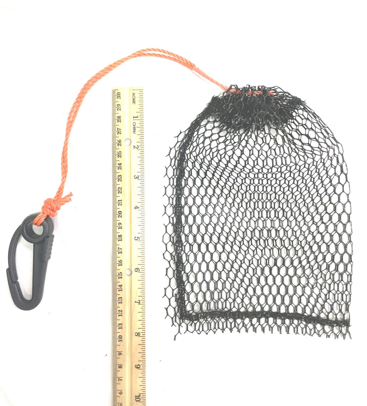 Small Mesh Bait Bag for Prawn Trap Shrimp Pot 1/4 Inch Mesh - 4 Pack