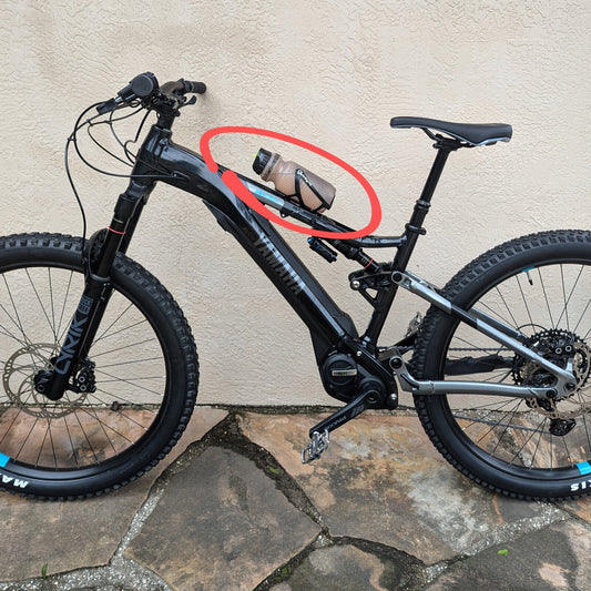 Bicycle Water Bottle Mount Adapter for Yamaha YDX-Moro eMTB - 3D Printed TPU Cage Holder