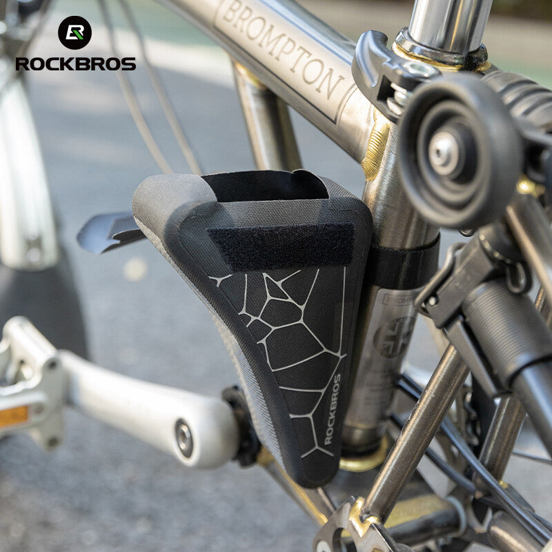 Waterproof Bicycle Frame Bag for Brompton - Triangle Top Tube Storage