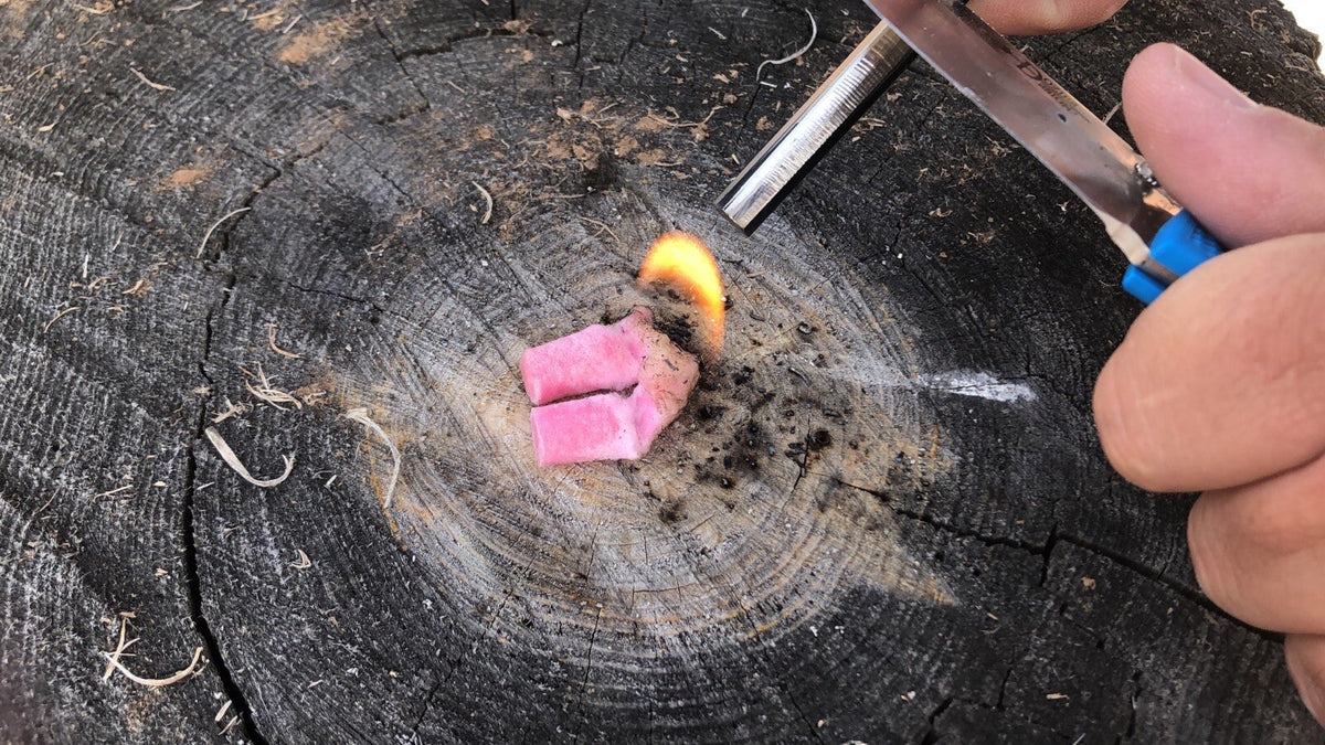 Camping Fire Starter Plugs - Waterproof & Smokeless, 28 Pack