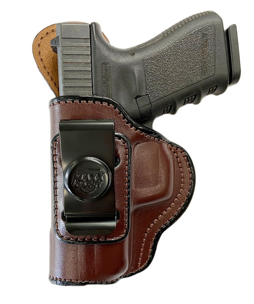 Full Grain Leather IWB Holster for Gun Models - Comfortable Concealed Carry