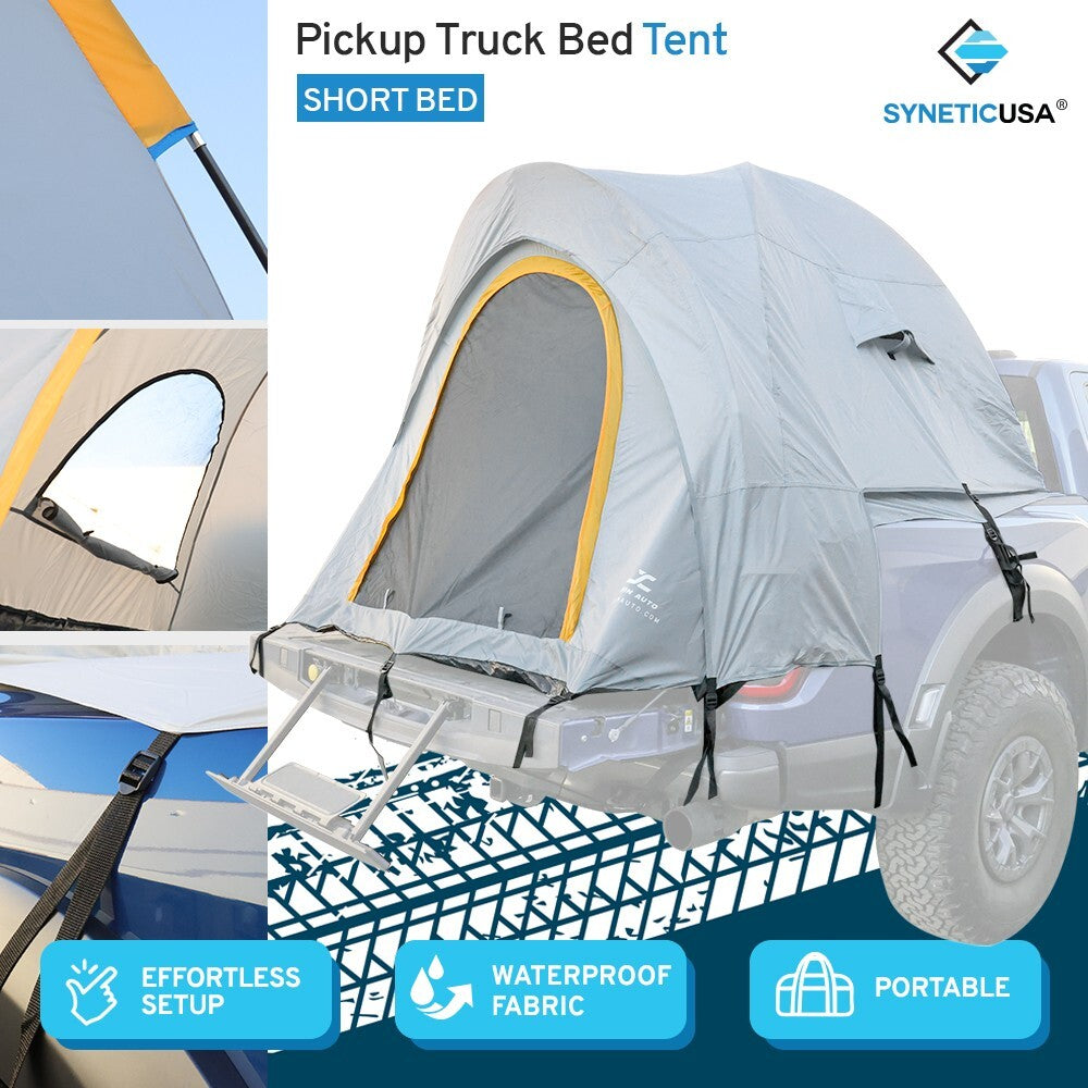6-Person Camping Tent with Rainfly Mesh Windows Large Door Ground Stakes