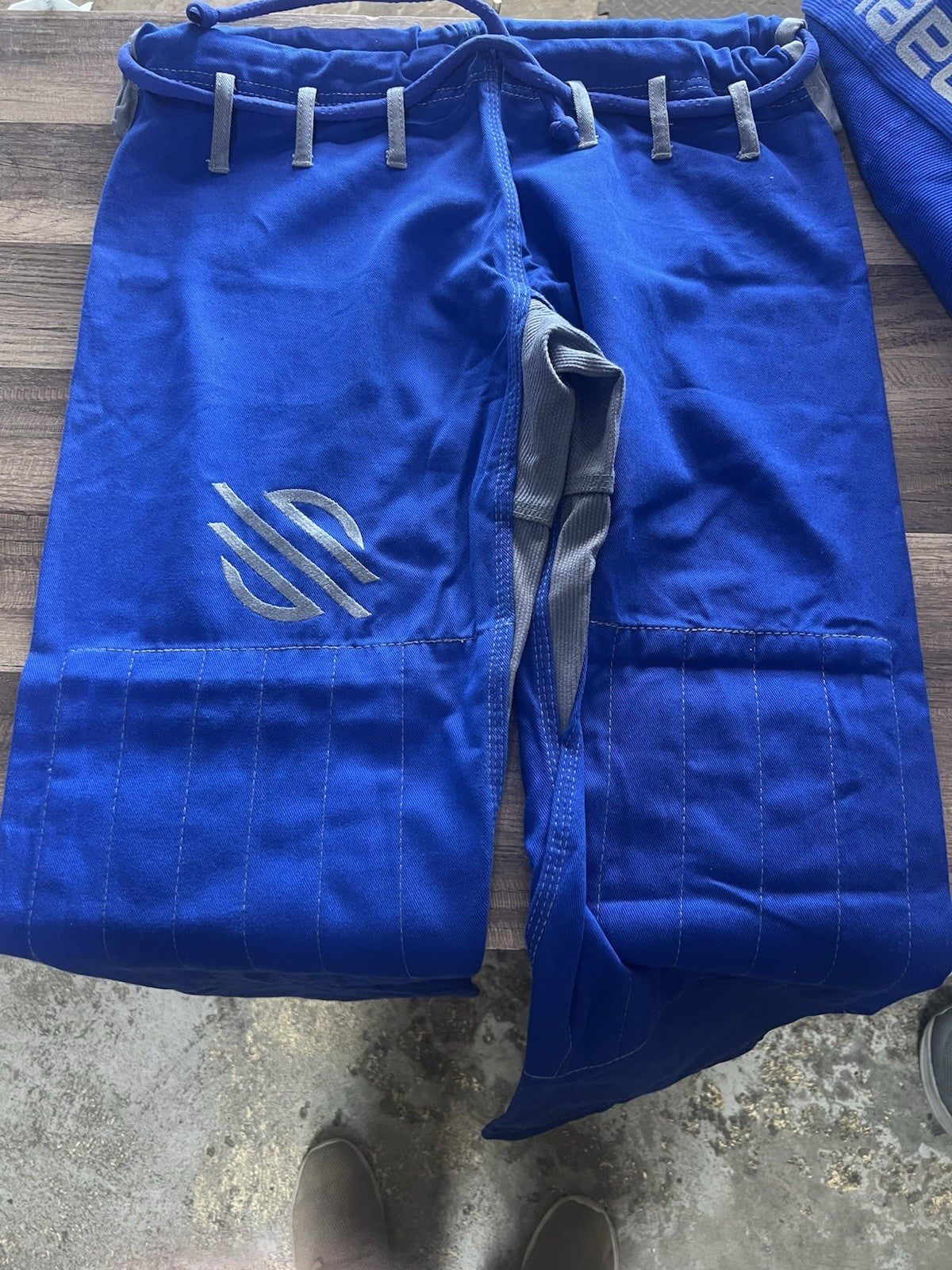Sanabul Size A0 Jiu Jitsu Gi Uniform Jacket & Pants Blue Model Zero