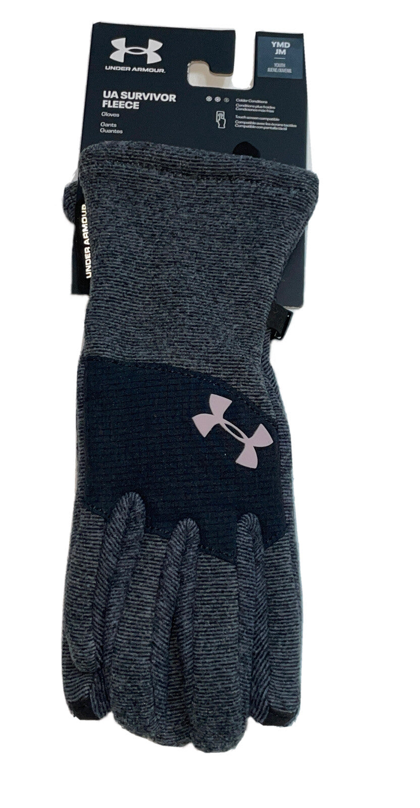 Youth Insulated Fleece Gloves - ColdGear Infrared Touchscreen Warm Winter Gloves