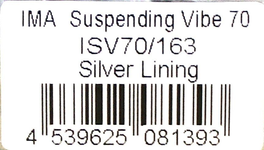 Lipless Crankbaits Suspending Vibe 70 - Silver Lining, 2 3/4 Inch, 3/8 Oz, 4-Pack