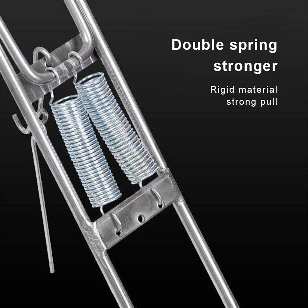 Adjustable Fishing Rod Holder Stand for Bank Fishing, Durable Metal