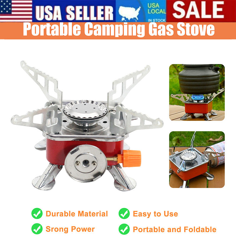 Portable Camping Gas Stove 2800W with Carrying Bag Outdoor Cooking Equipment