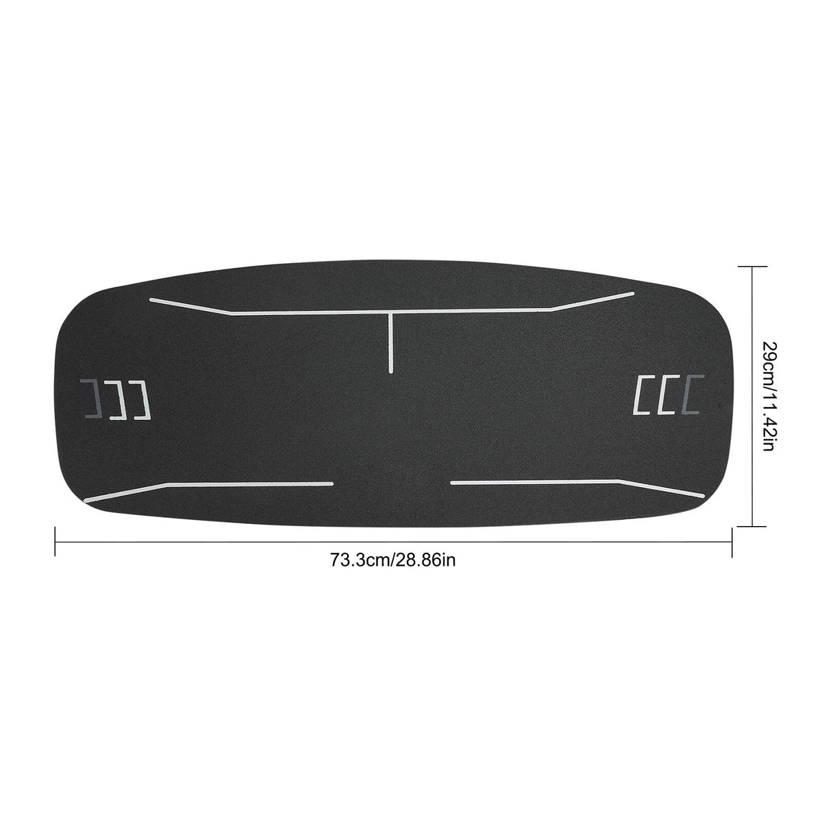 Golf Swing Balance Board Pressure Plate for Training & Stability