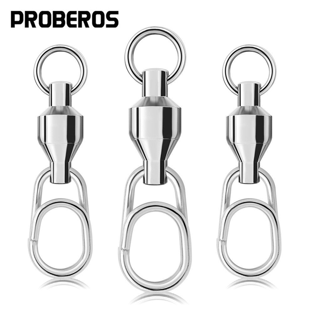Fishing Ball Bearing Swivels with Fast Clip Snap 28-132Lb Tackle Lot