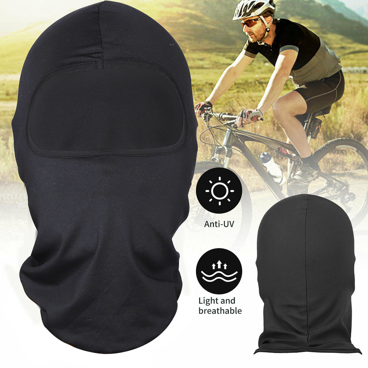 Men's Full Face Balaclava Mask - Tactical Ski Motorcycle Cold Weather Gear