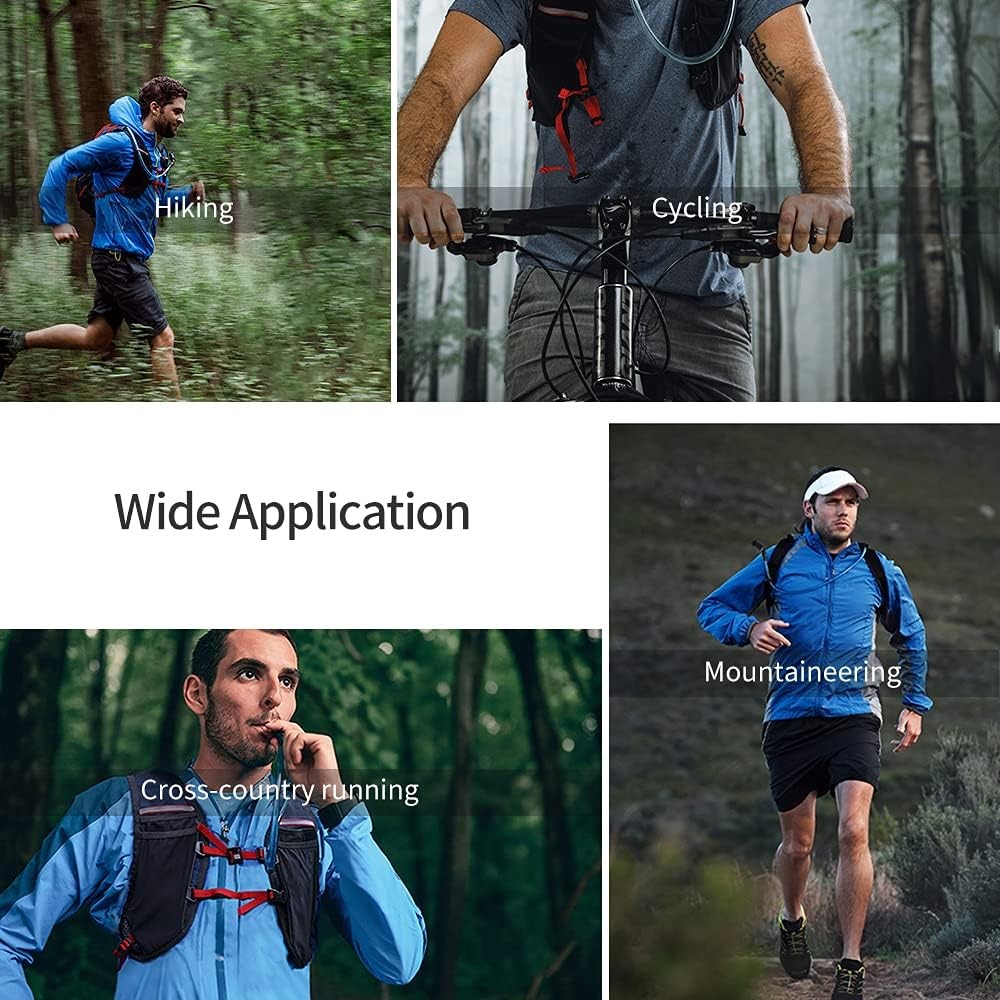 2L Hydration Bladder Water Reservoir with Large Opening for Outdoor Activities