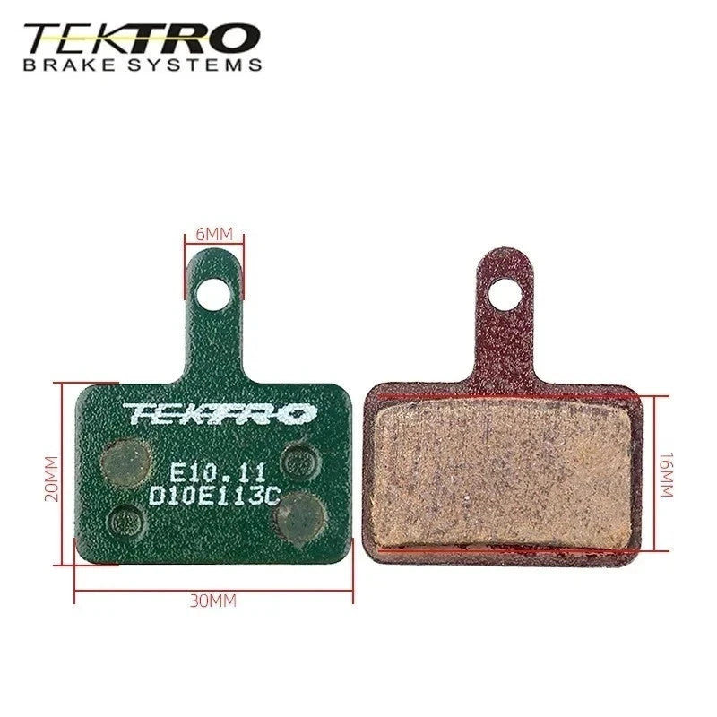 High Performance Metal Disc Brake Pads for Bikes - Tektro E10.11 Compatible