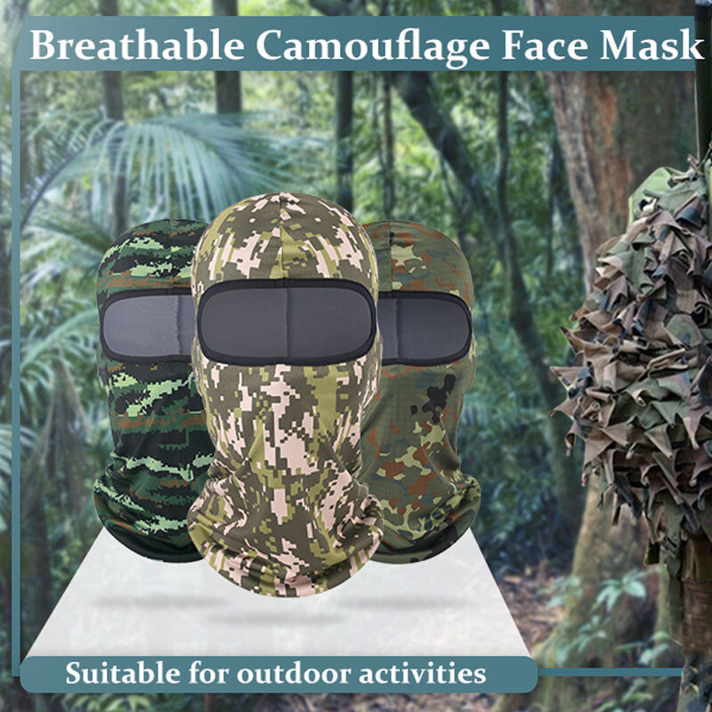 Unisex UV Protection Balaclava Face Mask for Outdoor Sports and Skiing