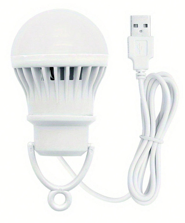 Portable LED Camping Lantern with USB Power - Compact Reading & Outdoor Light