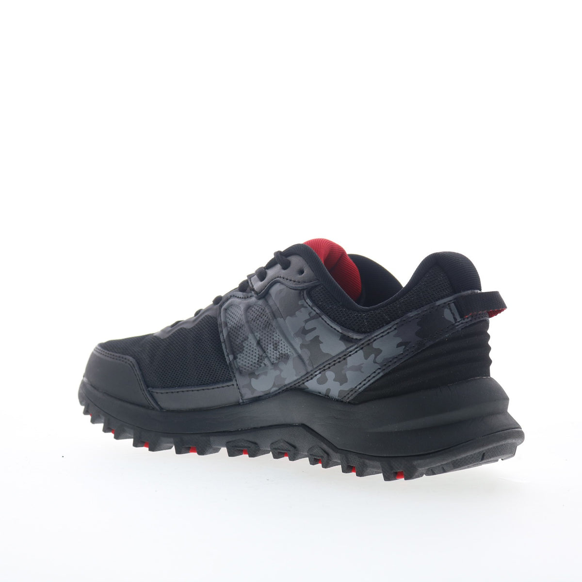Men's Athletic Hiking Shoes - Extra Wide 4E Trail Sneakers Black