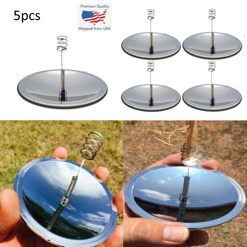 Outdoor Waterproof Solar Fire Starter Pack – Windproof Camping Fire Ignition Tools