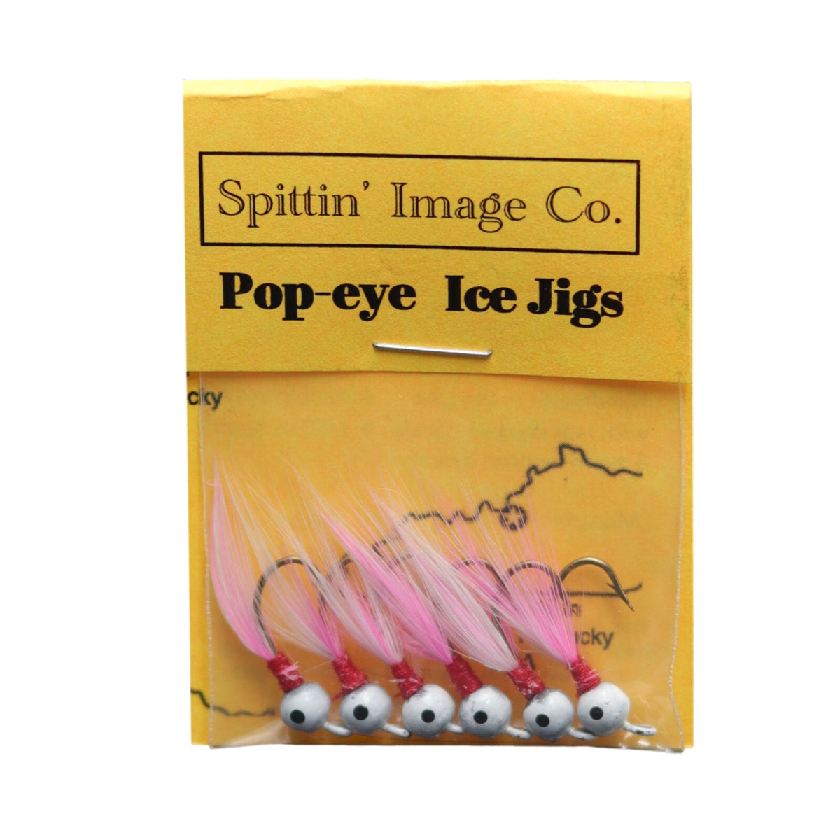 Artificial Fishing Jigs - 1/20 oz Flies with Hand Tied Feathers - 6 Pack