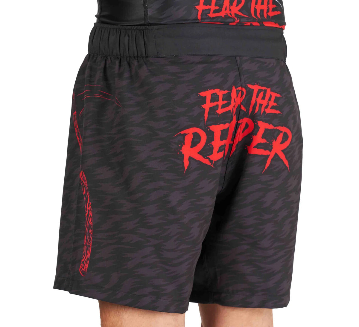 Lightweight MMA BJJ Fight Shorts - Fear the Reaper Grappling Gear