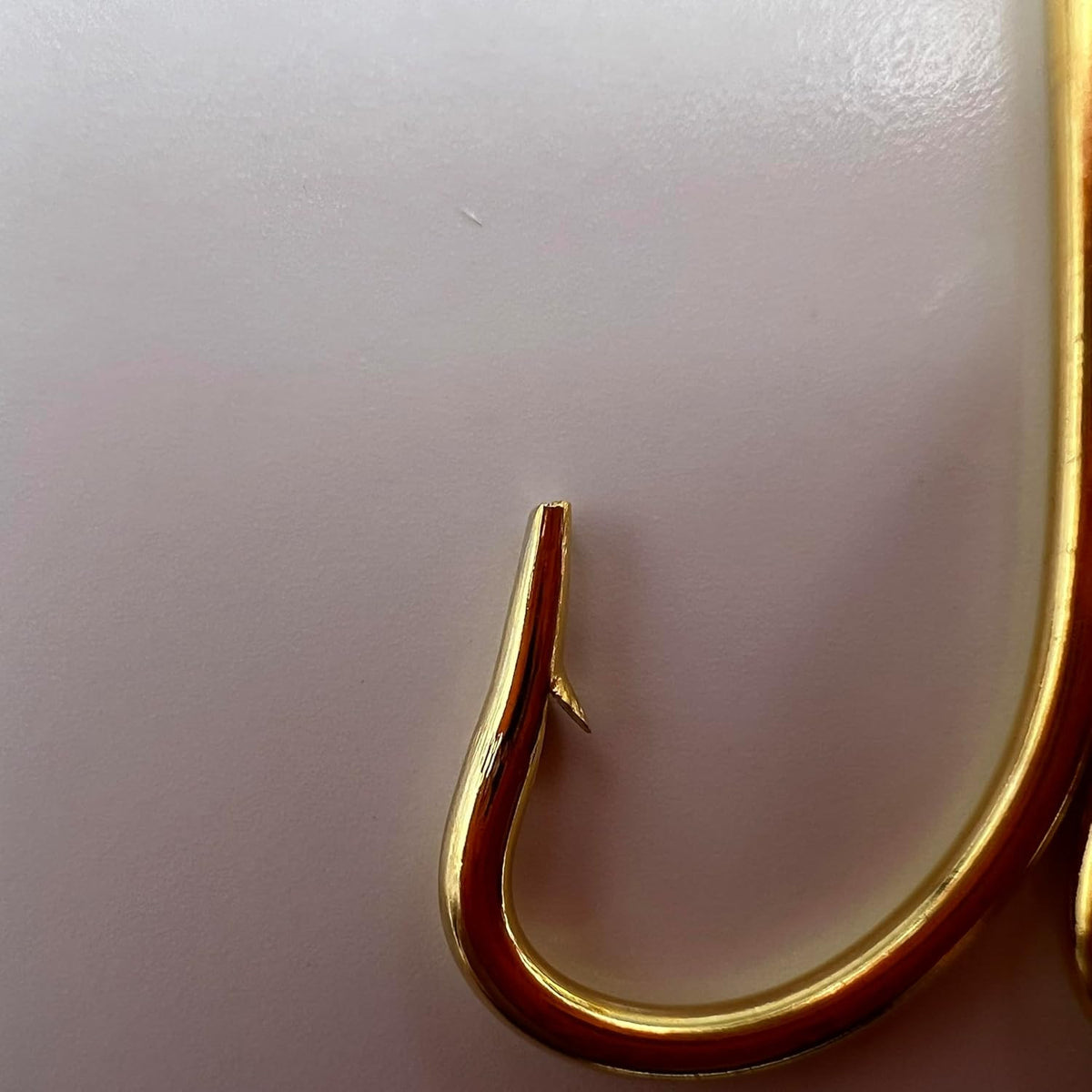 Fishing Hook Hat Pins Set - Gold Fish Hooks for Hat, Backpack & Clothing Accessories - 5PCS
