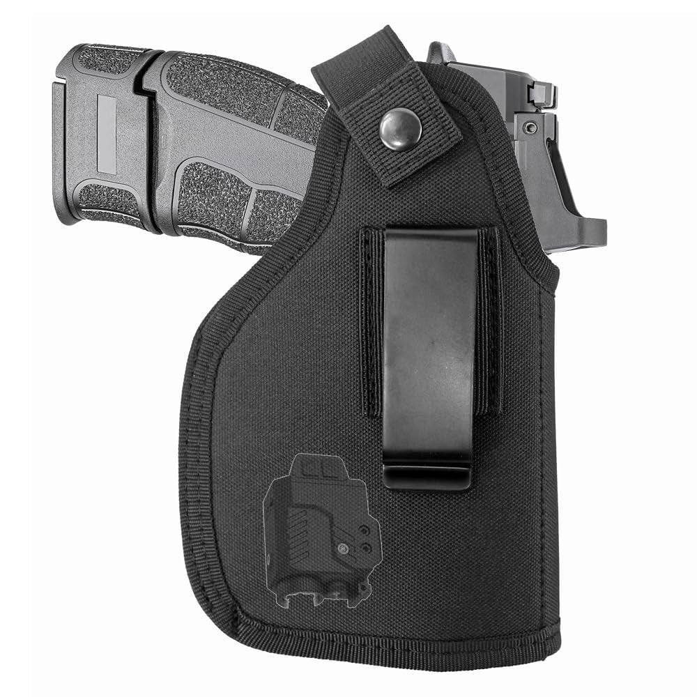 Concealed Carry IWB Holster for Handgun with Optic Laser Light Fit