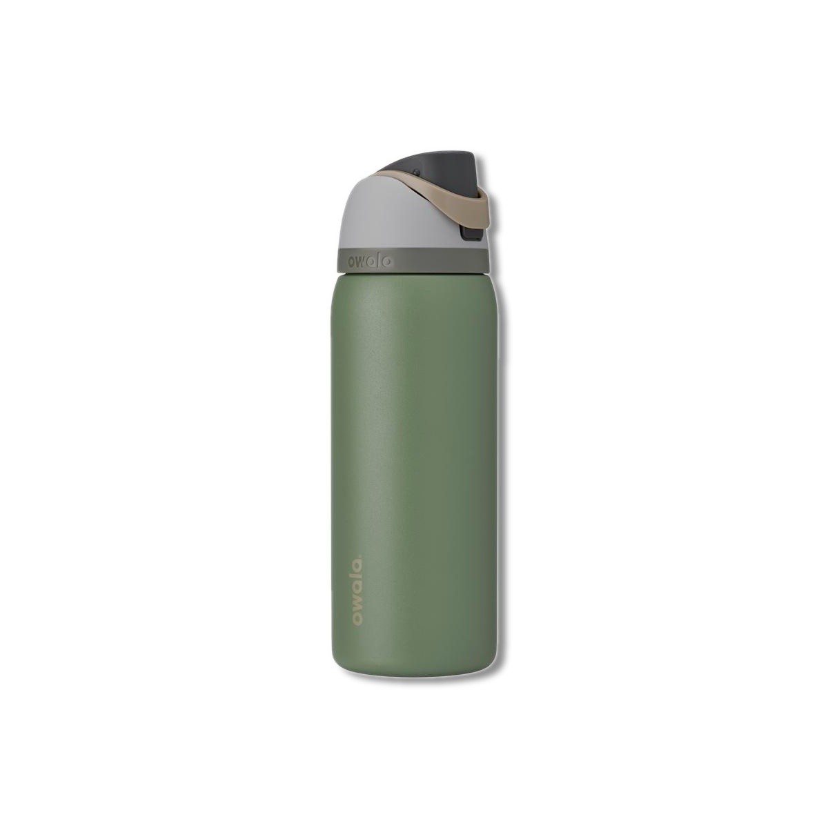 Leak-Proof 24oz Green Water Bottle with Spout Lid - BPA Free