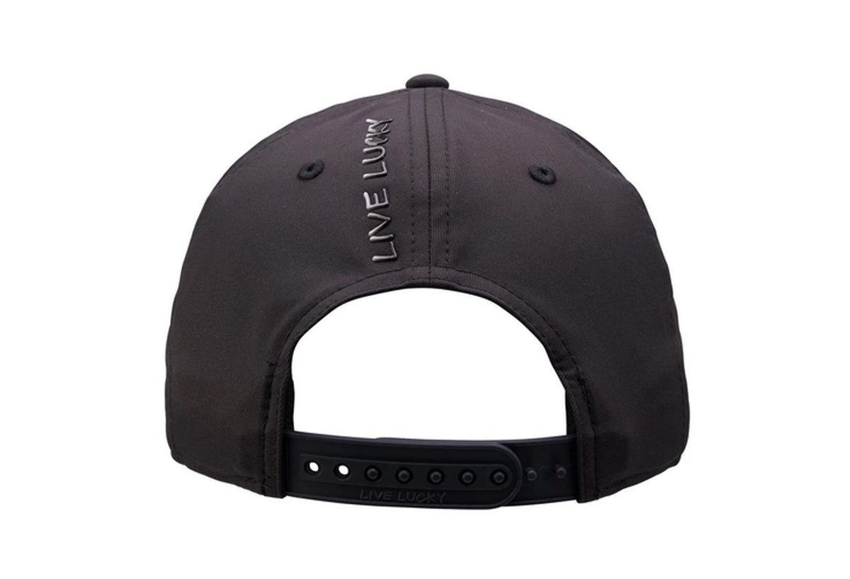 Black Clover Lucky Vanish 2 Black Snapback Golf Hat Cap - Unisex