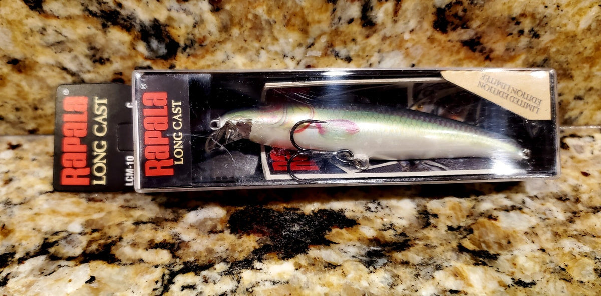 Long Cast Minnow LCM 10 Chub Fishing Lure - Rare Discontinued New