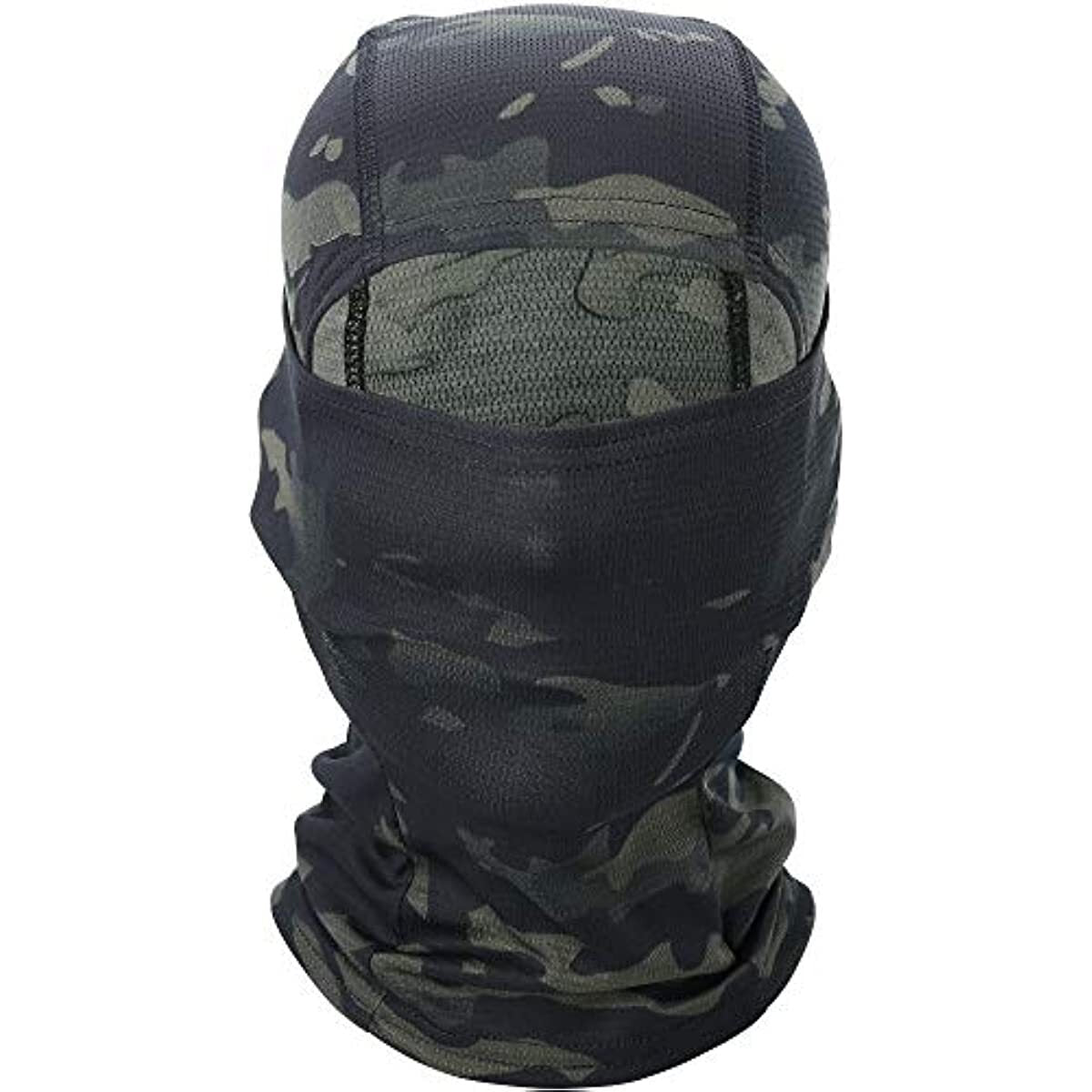 Military Camo Balaclava Mask Unisex Tactical Headwear for Outdoor Activities