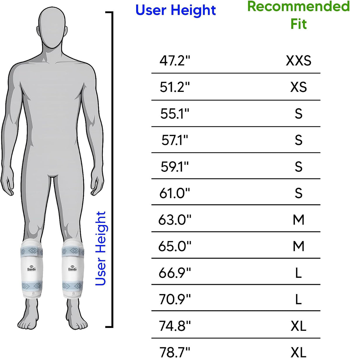 Lightweight Taekwondo Shin Guard with Dual Elastic Straps - Comfortable & Durable