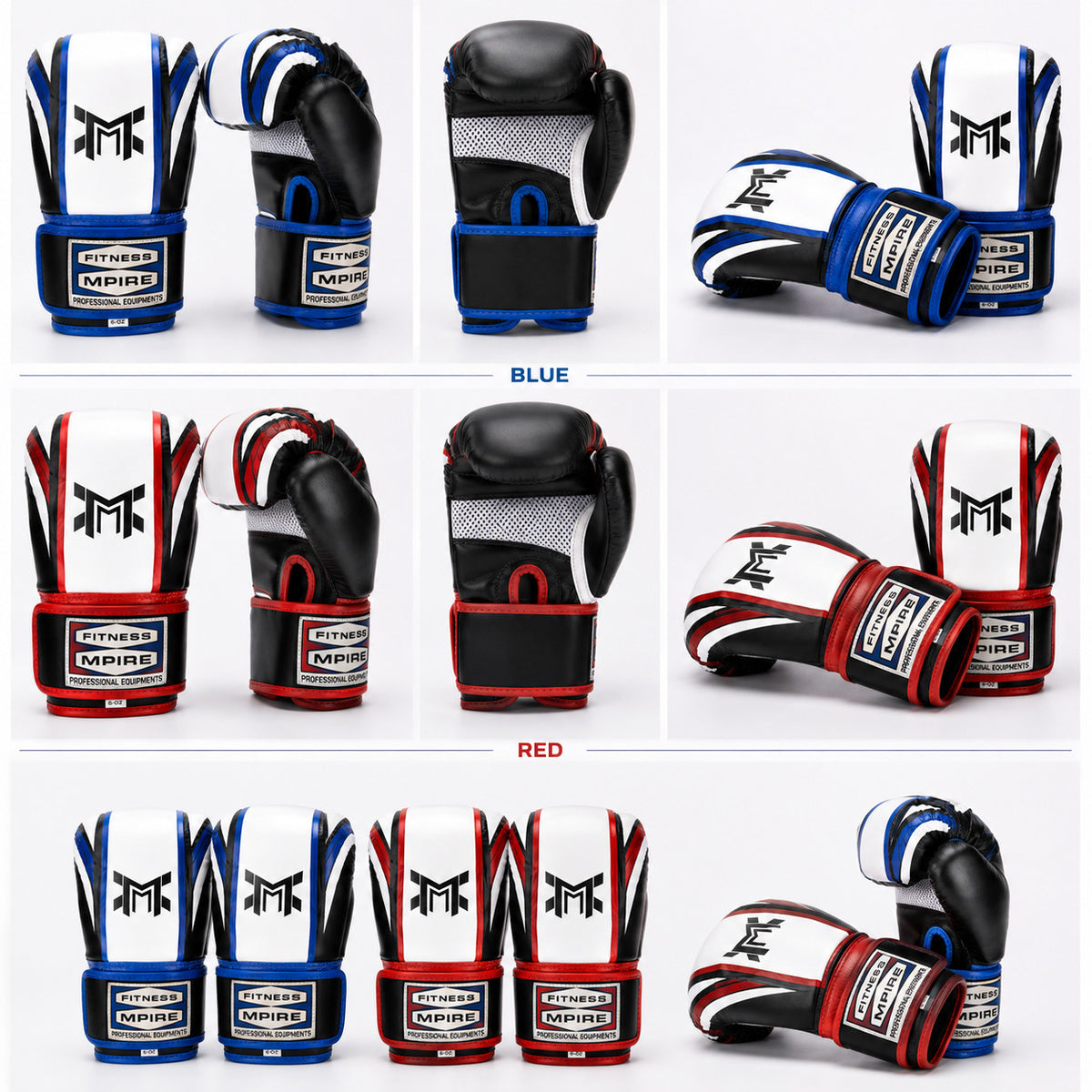 Kids Boxing Gloves 6 oz Youth Training Sparring Kickboxing Gloves