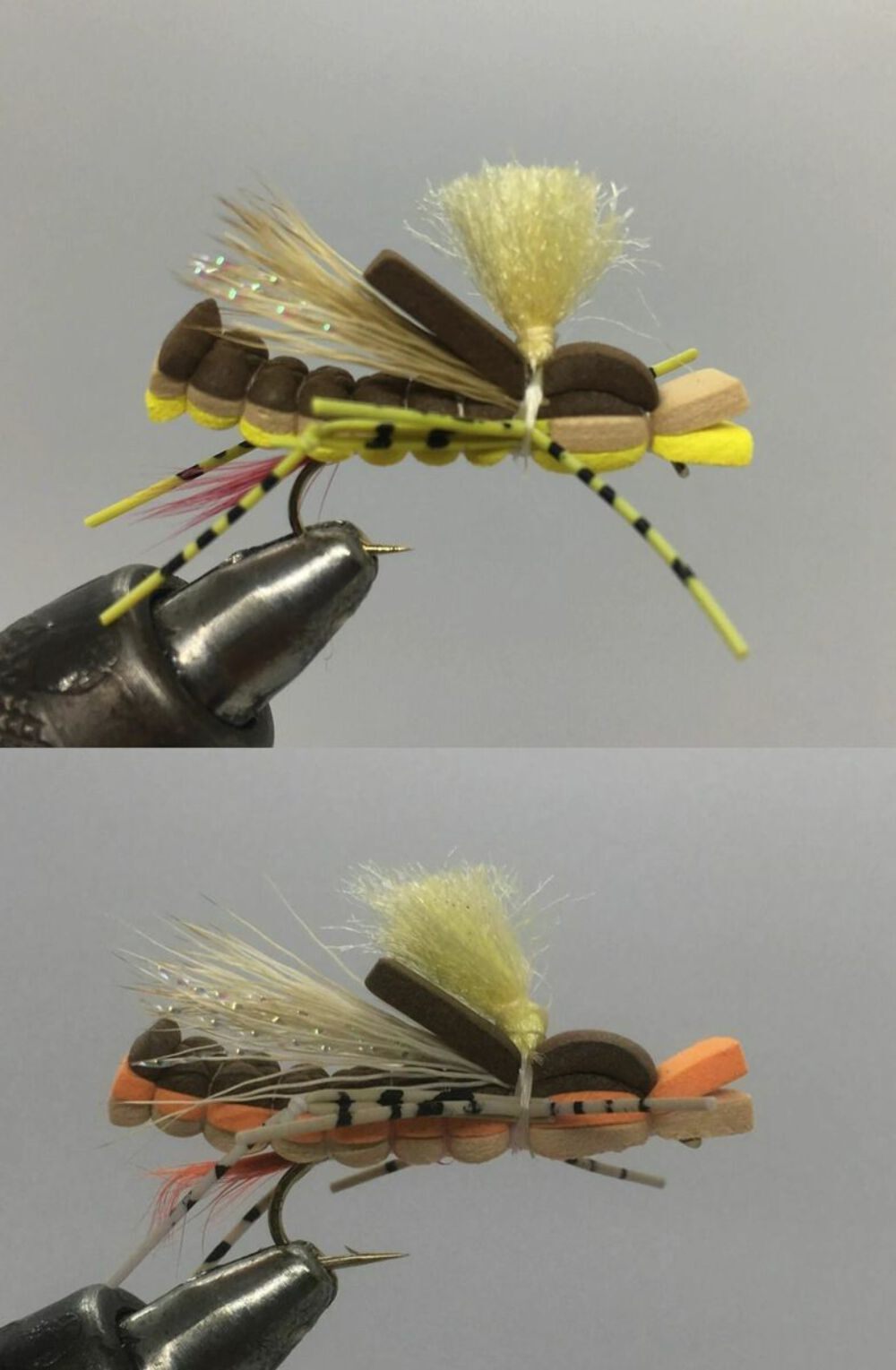 48-Piece Fly Fishing Flies Assortment with Fly Box - Terrestrial Pattern Set