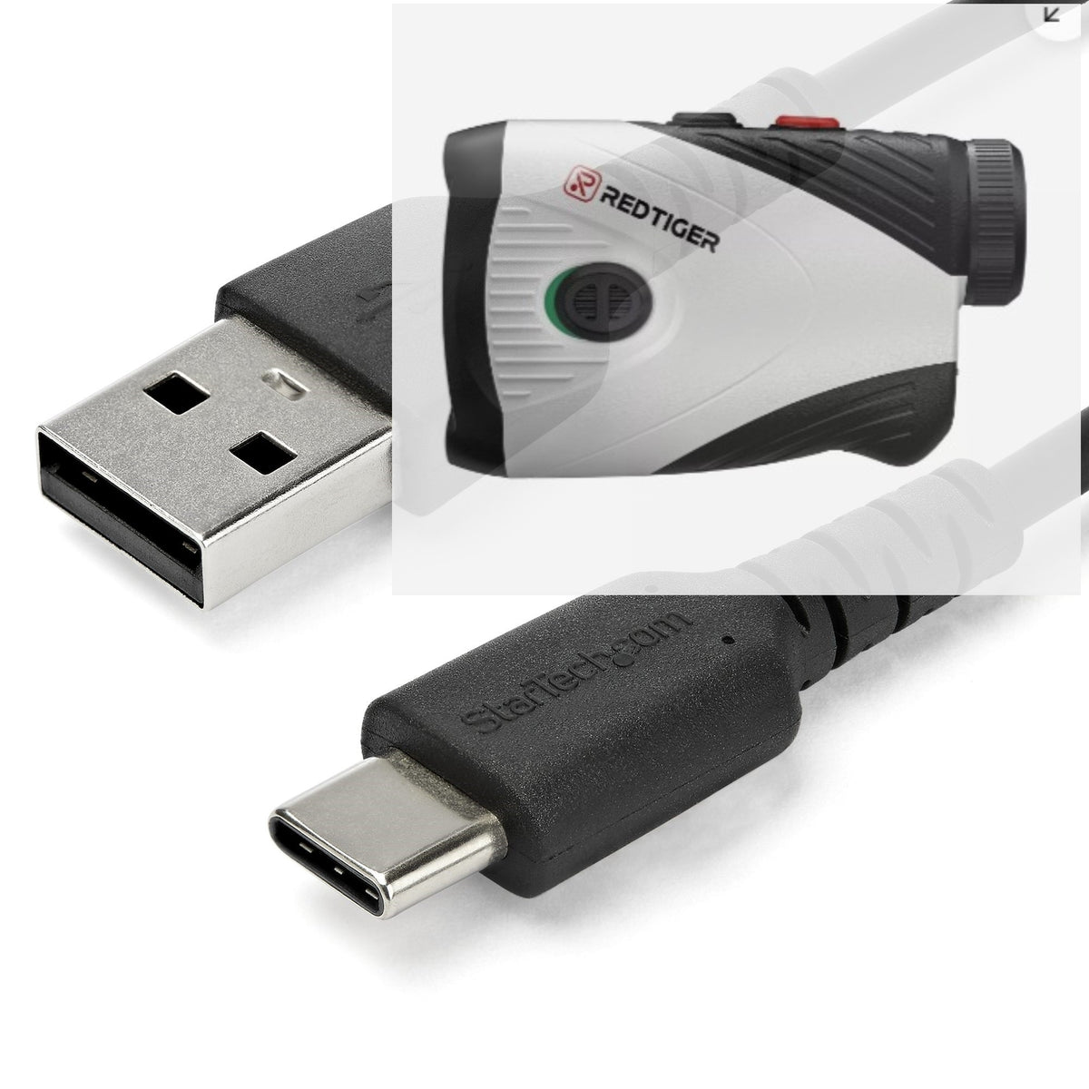 Golf Rangefinder Charging Cable Replacement Cord for Red Tiger