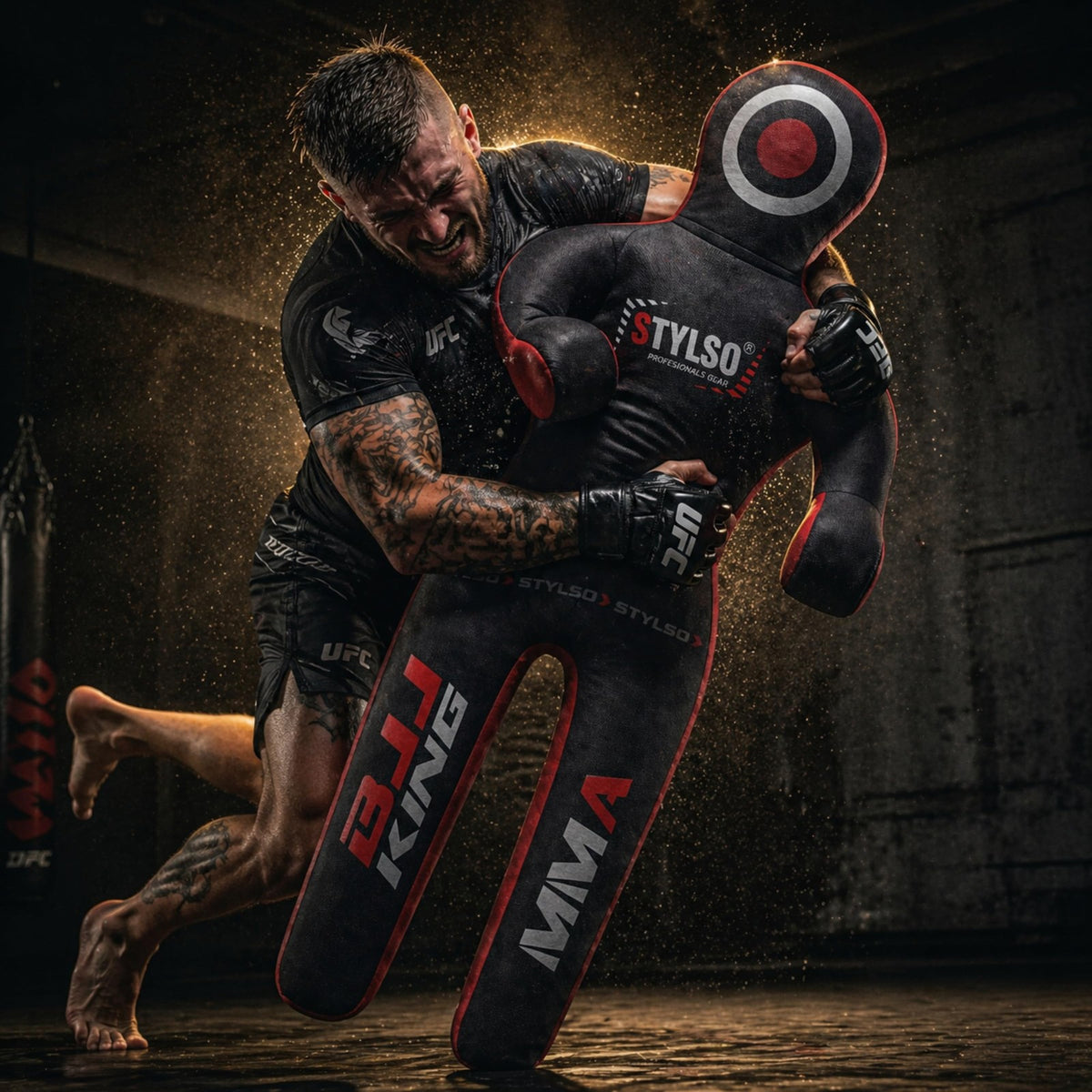 Grappling Dummy for Martial Arts Training - Unfilled Life-Size MMA, Jiu Jitsu, Wrestling, Judo, Karate