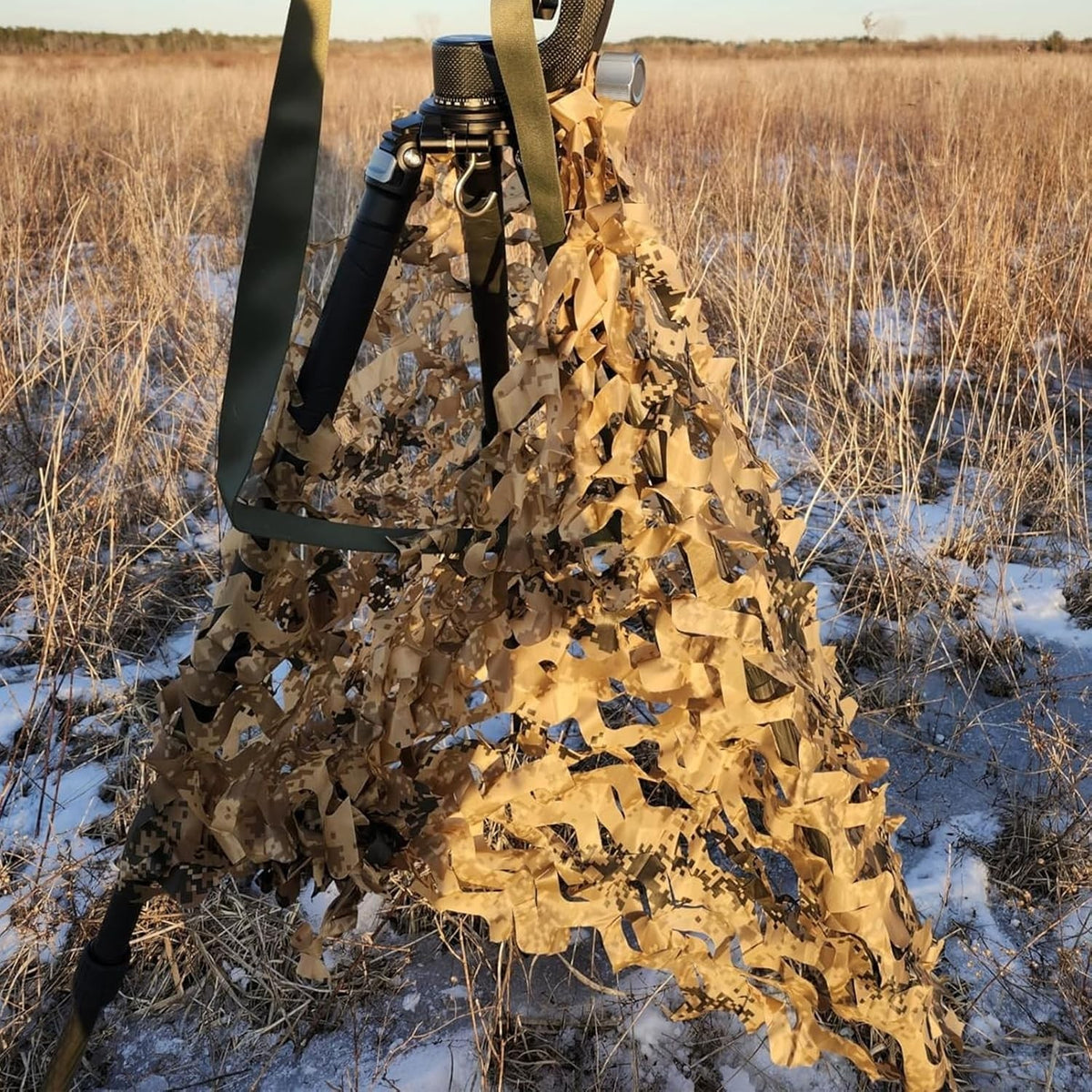Lightweight Camouflage Netting for Outdoor Camping Hunting & Military Use