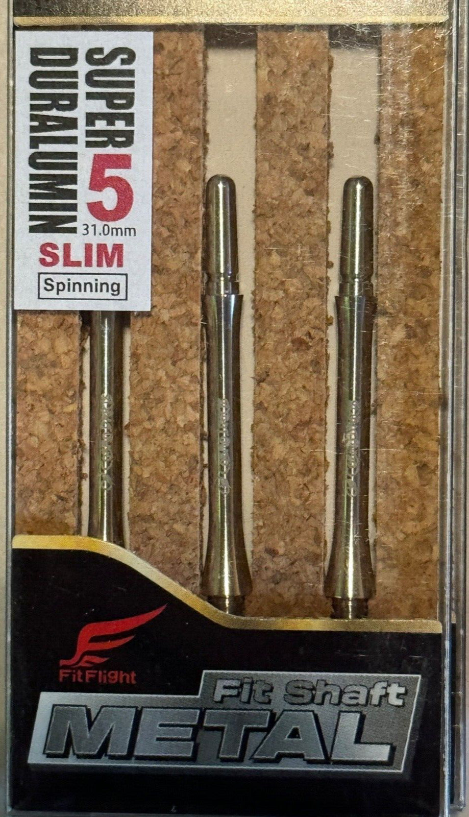 Duralumin Spinning Shaft - #5 Slim Fit Flight Dart Shafts (Brand New)