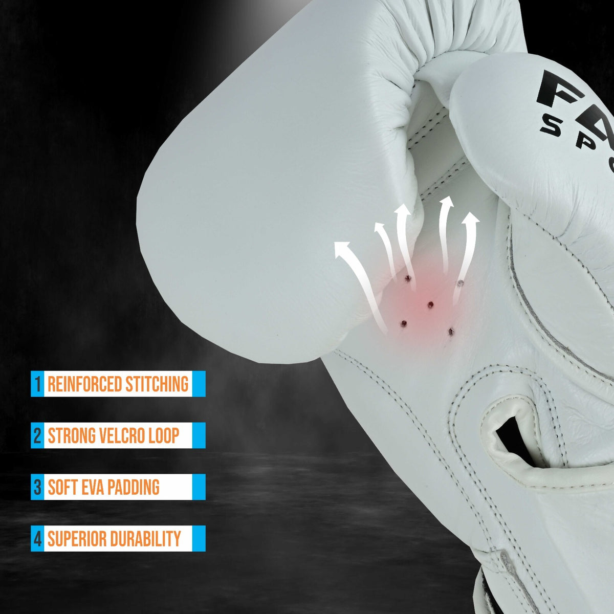 Leather MMA Fight Gloves for Boxing & Kickboxing - Unisex Training Gear