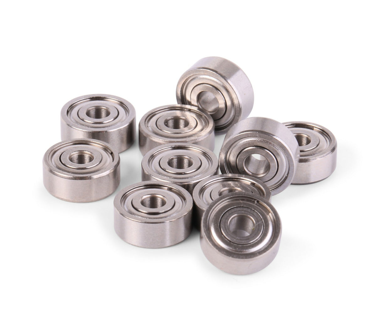 10 Pack Stainless Steel Fishing Reel Ball Bearings 3x10x4mm - Spinning & Baitcasting