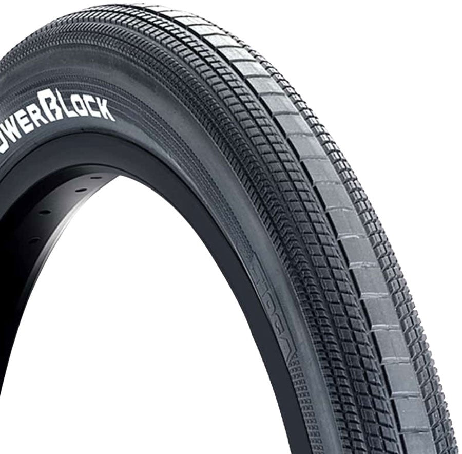 24x2.1 BMX Bicycle Tire Clincher Wire Bead Black 60 TPI