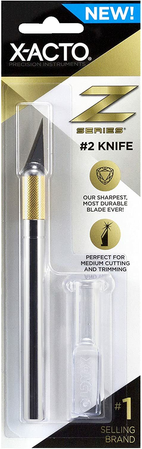 Precision Craft Knife with Cap - X-Acto Z-Series #2 Replacement Blade