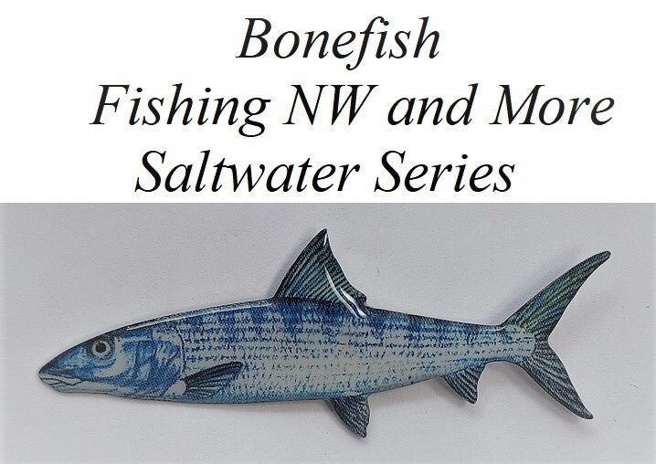 Fishing Pin - Saltwater Series Lapel & Hat Pin for Outdoor Enthusiasts