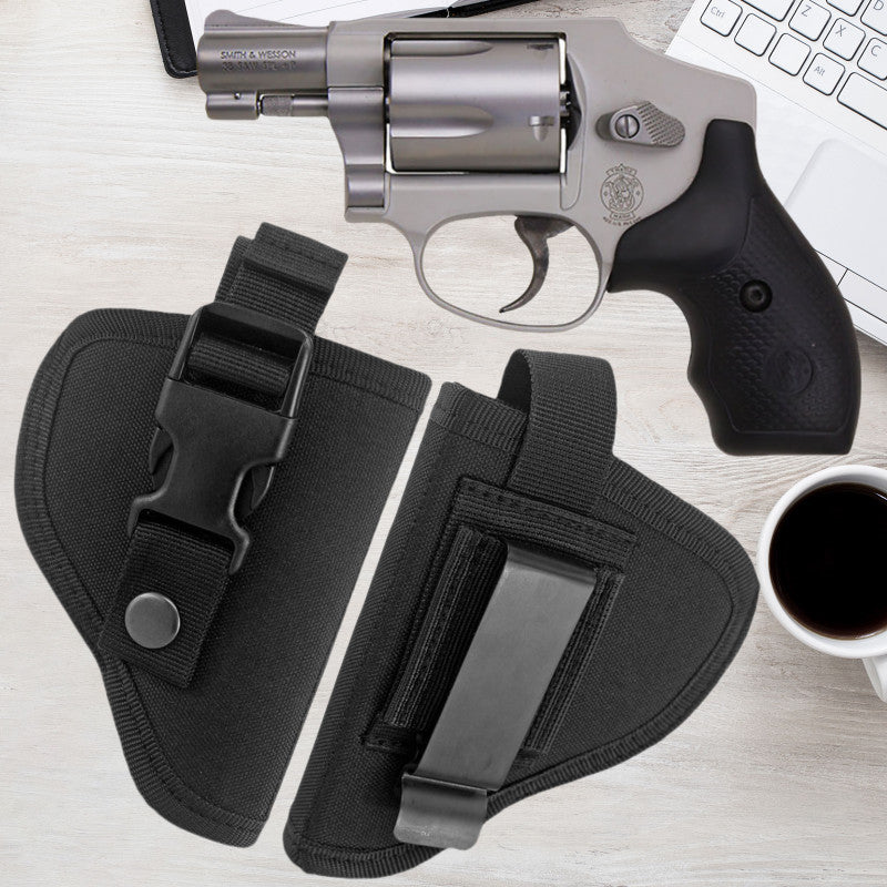 Tactical OWB Revolver Holster for .22, .38, .357 Snub Nose 2" Revolvers
