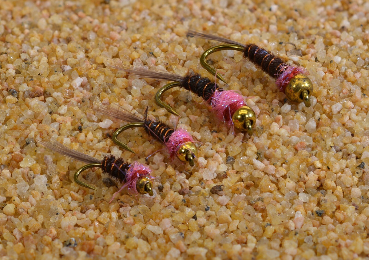 Fly Tying Hooks - Mustad Signature Frenchie Nymph with Brass Bead Head, Multiple Sizes