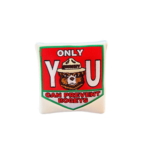 Golf Mallet Headcover - Only You Prevent Bogeys Style Accessory