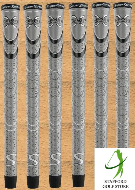 Golf Grip Set - Super Stroke Cross Comfort Undersize, Standard, Midsize & Jumbo