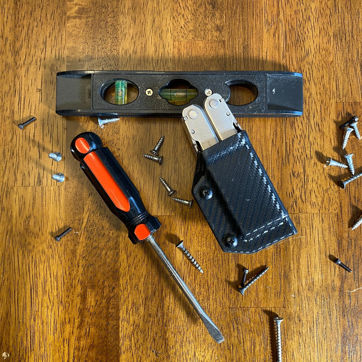 Kydex Multitool Sheath for Leatherman Supertool 300 - USA Made, Adjustable Carrying