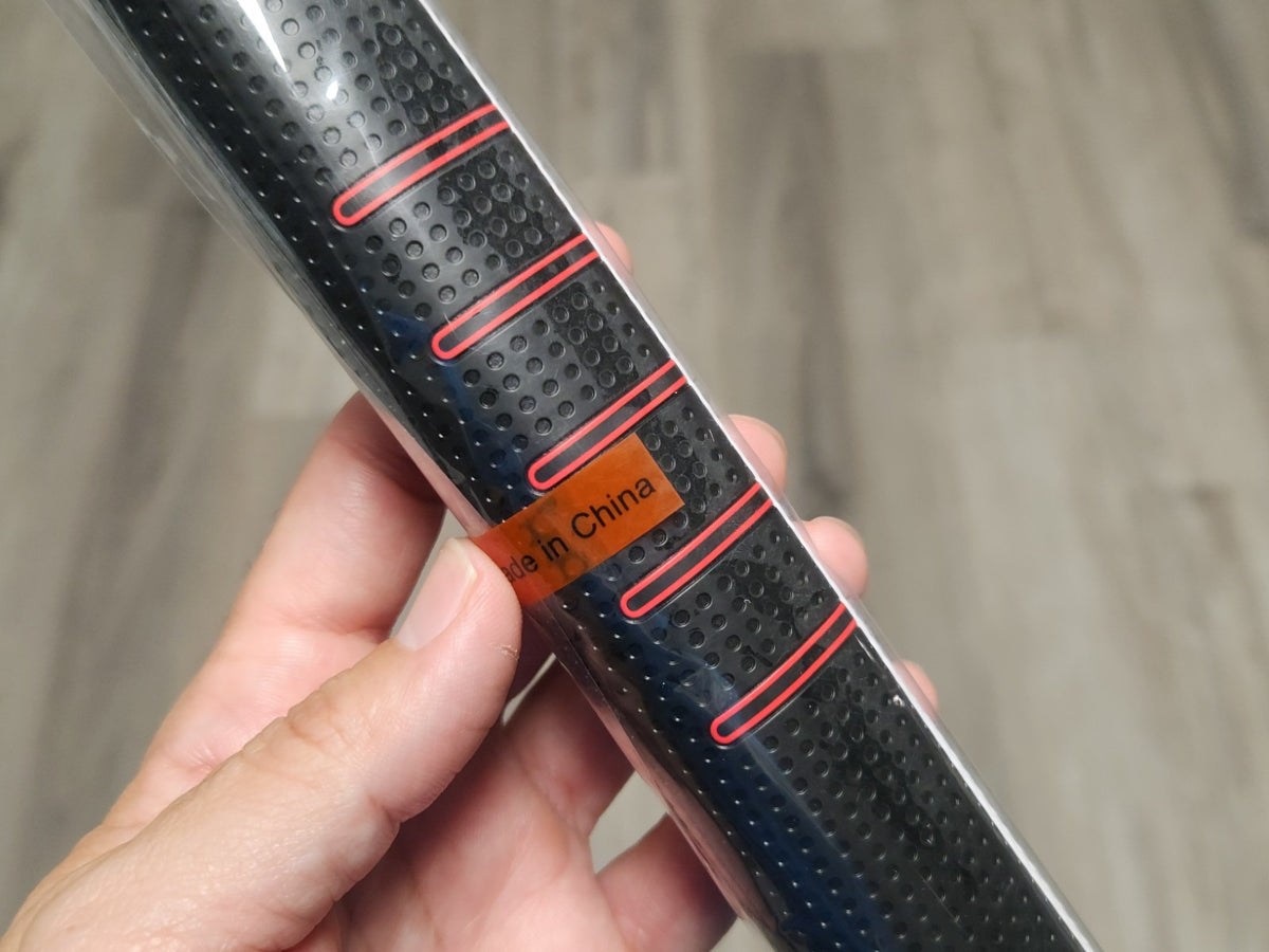 Golf Pride Zero Taper Putter Grip Large Straight Black White Red