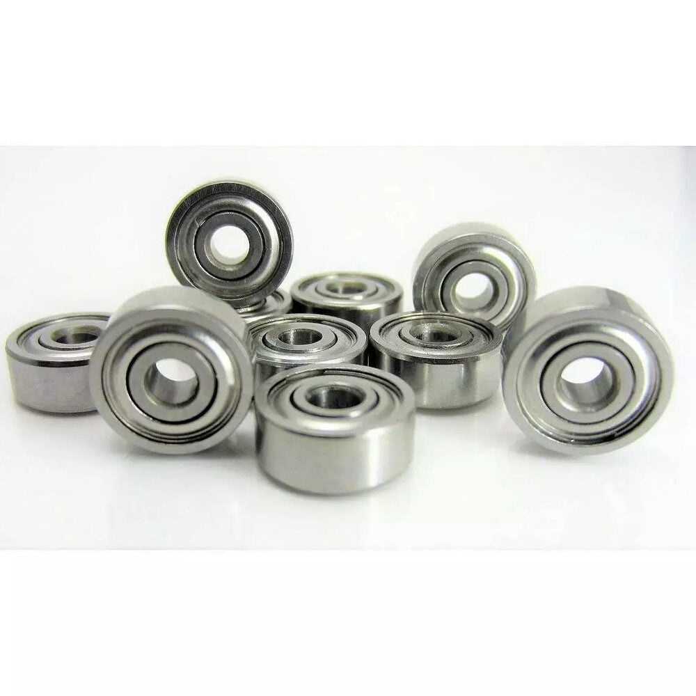 10 Pcs Stainless Steel Fishing Reel Ball Bearings 3x10x4mm