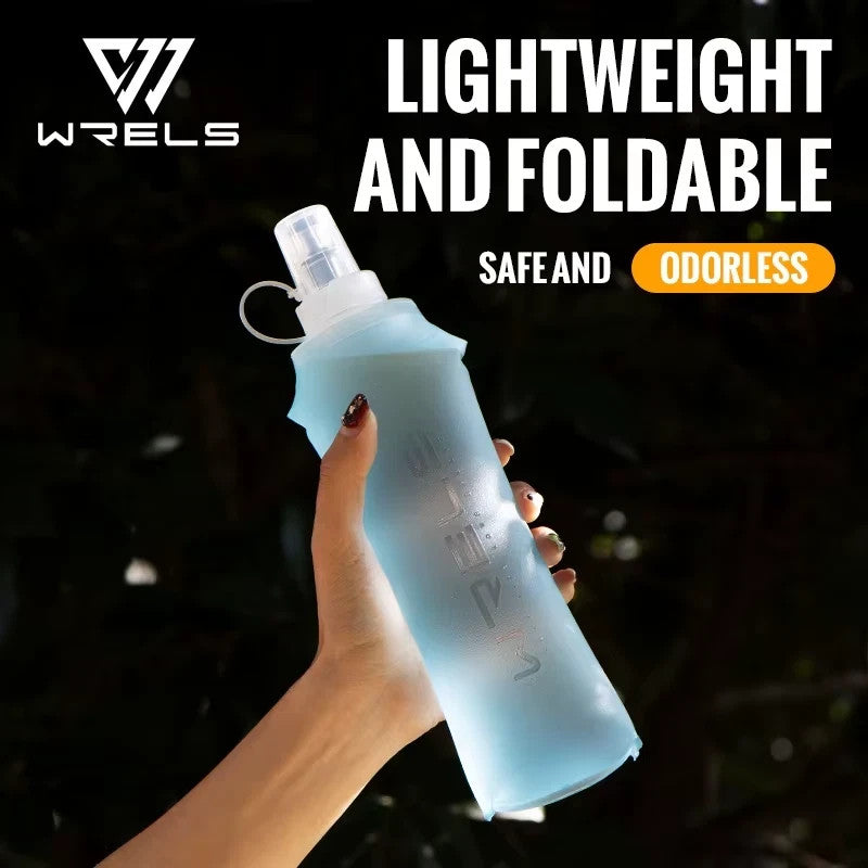 Collapsible Water Bottle 150ml-500ml BPA Free Outdoor Hydration Flask