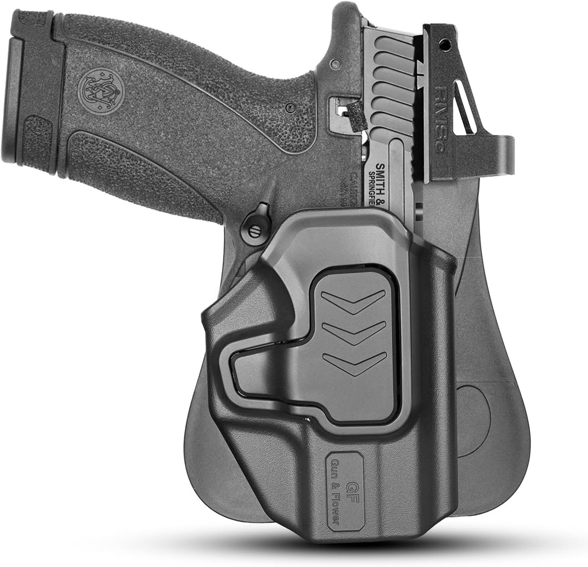 Level II OWB Holster for Smith & Wesson Bodyguard 2.0 - Right Hand, Adjustable Retention